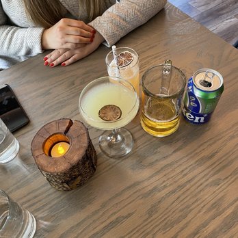 Wilder - Basil Gimlet holler and hinie - New American Near Me - San Francisco, California