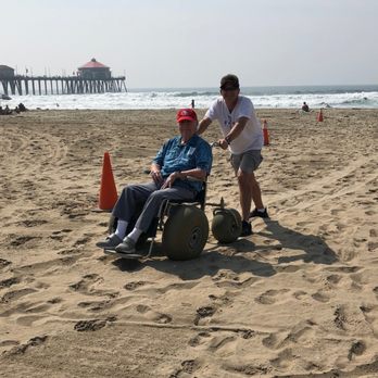 Zack's - Here is their wheelchair! - Bike Rentals Near Me - Huntington Beach, California Zack's - Here is their wheelchair! - Bike Rentals Near Me - Huntington Beach, California