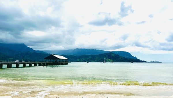 Hanalei Beach by null