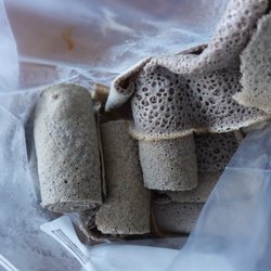 Walia Ethiopian Cuisine - Second bag of injera, so much!