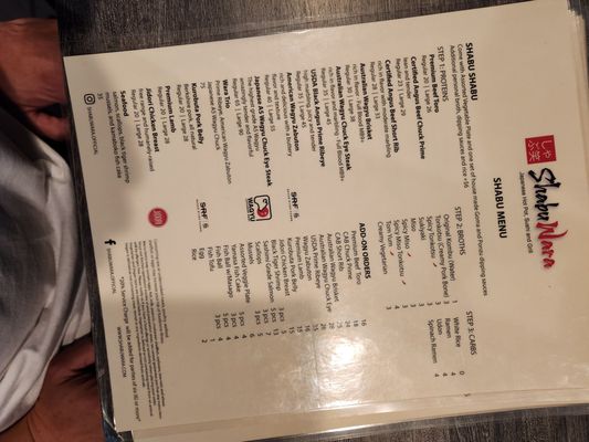 Menu photo 8 Shabu Wara Chino, CA Menu photo 8 Shabu Wara Chino, CA