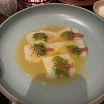 Paradisaea - Hamachi crudo - New American Near Me - San Diego, California