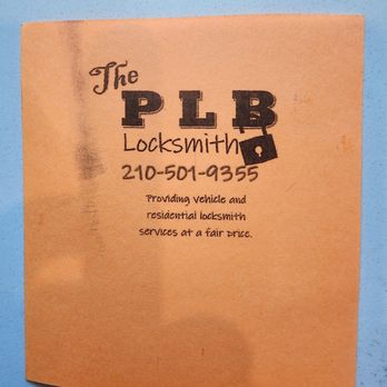The PLB Locksmith - Keys & Locksmiths Near Me - Saint Hedwig, Texas