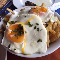 Can Bernat des Grau - Huevos estrellados