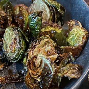 District Kitchen & Cocktails - Roasted Brussels sprouts. - New American Near Me - Austin, Texas