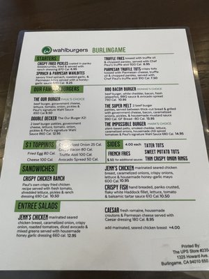 Menu photo 5 Wahlburgers Burlingame, CA Menu photo 5 Wahlburgers Burlingame, CA