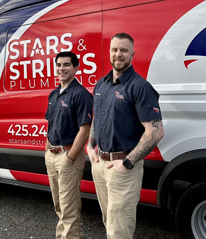 Slide of Stars and Stripes Plumbing