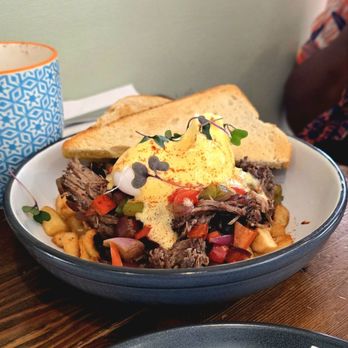 The Crabapple Cafe - Brisket Hash - Breakfast & Brunch Near Me - Squamish, British Columbia The Crabapple Cafe - Brisket Hash - Breakfast & Brunch Near Me - Squamish, British Columbia