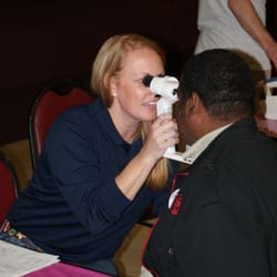 Galbrecht Eyecare - Dr. Galbrecht volunteering at the Special Olympics.