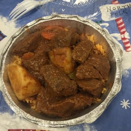 Beef and potatoes