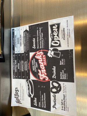 Menu photo 1 Franks Alley Columbus, GA
