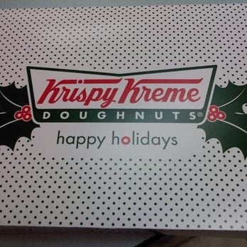 Krispy Kreme - Christmas donut box - Donuts Near Me - Daly City, California