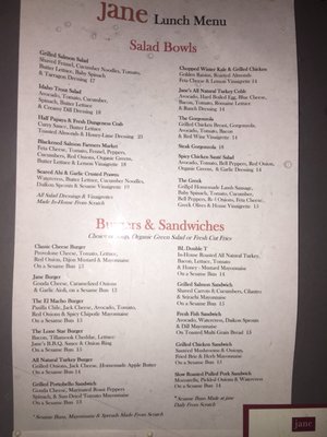 Menu photo 7 Jane Santa Barbara, CA Menu photo 7 Jane Santa Barbara, CA