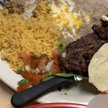 Casa Tequila - Carna asada plate - the beans are great and homemade tortillas! - Mexican Near Me - Grandview, Washington Casa Tequila - Carna asada plate - the beans are great and homemade tortillas! - Mexican Near Me - Grandview, Washington