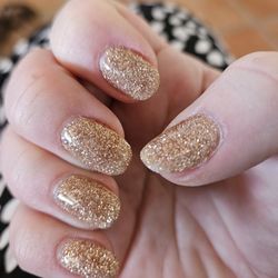 Mimosa Nails - They looked good the day I had them done. Even shaping, which can be tricky when rounding.