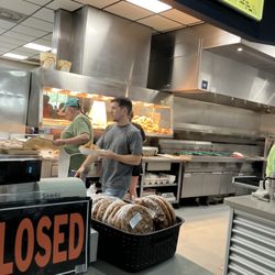 Jenny's Fried Chicken - Behind the counter