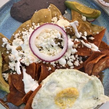 Cielito Cafe - Chilaquiles - Green and Red - Breakfast & Brunch Near Me - Houston, Texas