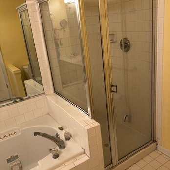 Click Construction and Remodeling - Sterling Condo BEFORE. Removed Jacuzzi and Shower Stall - General Contractors Near Me - Ashburn, Virginia