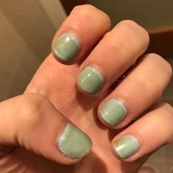 Omani - Brown film develops over nails in about 2 days after organic manicure at Revive Nails. - Nail Salons Near Me - Chicago, Illinois Omani - Brown film develops over nails in about 2 days after organic manicure at Revive Nails. - Nail Salons Near Me - Chicago, Illinois