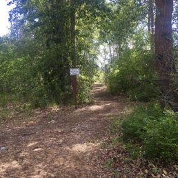 River Walk Trail. Nicely shaded. River Walk Trail. Nicely shaded.