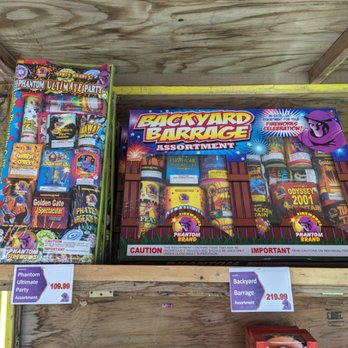 Phantom Fireworks Stand - Nice assortment packages with a little bit of everything! - Fireworks Near Me - Las Vegas, Nevada