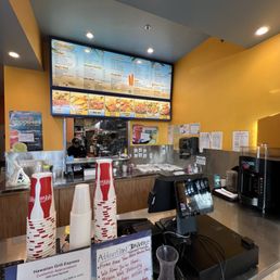 Register and menu