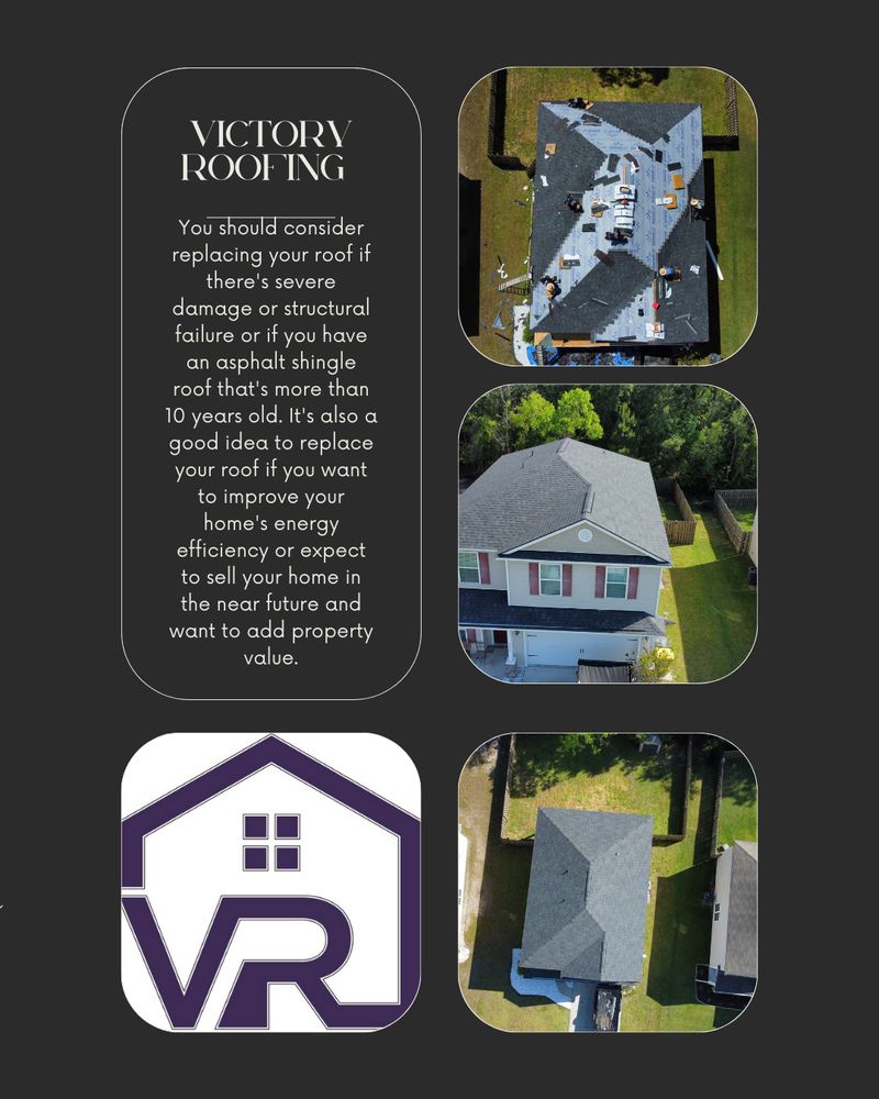 Slide of Victory Roofing