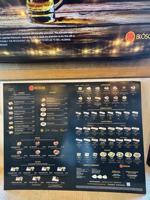 Menu photo 2 Blosom Japanese Restaurant Los Angeles, CA Menu photo 2 Blosom Japanese Restaurant Los Angeles, CA