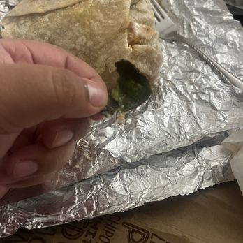 Chipotle Mexican Grill - This is the piece of avocado shell that was inside the tacos my mom got - Mexican Near Me - Encinitas, California Chipotle Mexican Grill - This is the piece of avocado shell that was inside the tacos my mom got - Mexican Near Me - Encinitas, California