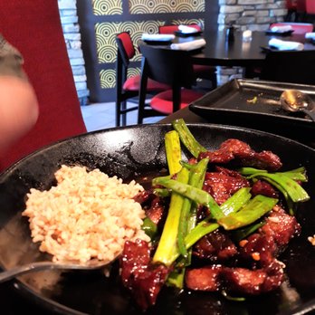 P.F. Chang's - The Mongolian Beef was chewy.  It had good flavor but the meat was chewy. - Chinese Near Me - Henderson, Nevada