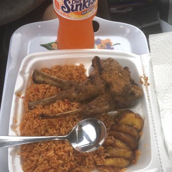 Aria Suya Kitchen - Fantastic Lamb Chops Plate togo!!! - African Near Me - Houston, Texas