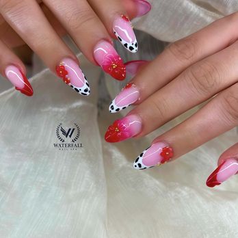 Waterfall Nail Spa - Gel x design - Nail Salons Near Me - Los Angeles, California Waterfall Nail Spa - Gel x design - Nail Salons Near Me - Los Angeles, California