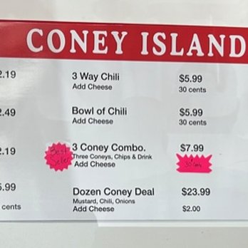 Coney Island - a menu for coney island - Restaurants Near Me - Tulsa, Oklahoma Coney Island - a menu for coney island - Restaurants Near Me - Tulsa, Oklahoma