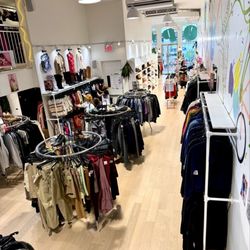 Other People's Clothes - The view of the interior, street level