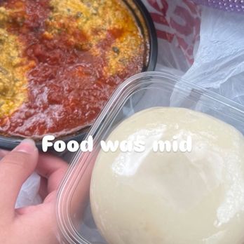 Palace Food Services - egusi soup and Fufu Yam - African Near Me - Sacramento, California