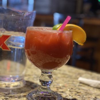 San Jose Mexican Restaurant - JUMBO Strawberry/Peach margarita on the rocks - Mexican Near Me - Raleigh, North Carolina San Jose Mexican Restaurant - JUMBO Strawberry/Peach margarita on the rocks - Mexican Near Me - Raleigh, North Carolina