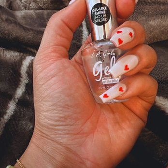 Tipsy Nails spa - Done by Kim. My first Valentine's nails. - Nail Salons Near Me - Long Beach, California Tipsy Nails spa - Done by Kim. My first Valentine's nails. - Nail Salons Near Me - Long Beach, California