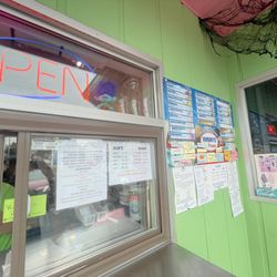 The Lilly Pad Ice Cream Shop - menu