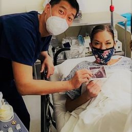 Dr. Huang and I after the (first successful) embryo transfer! Dr. Huang and I after the (first successful) embryo transfer!