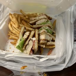 Chicken club sandwich Chicken club sandwich