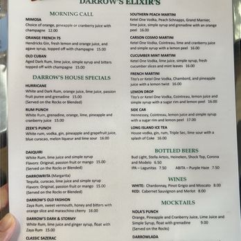 Darrow's New Orleans Grill - Menu - Cajun/Creole Near Me - Carson, California