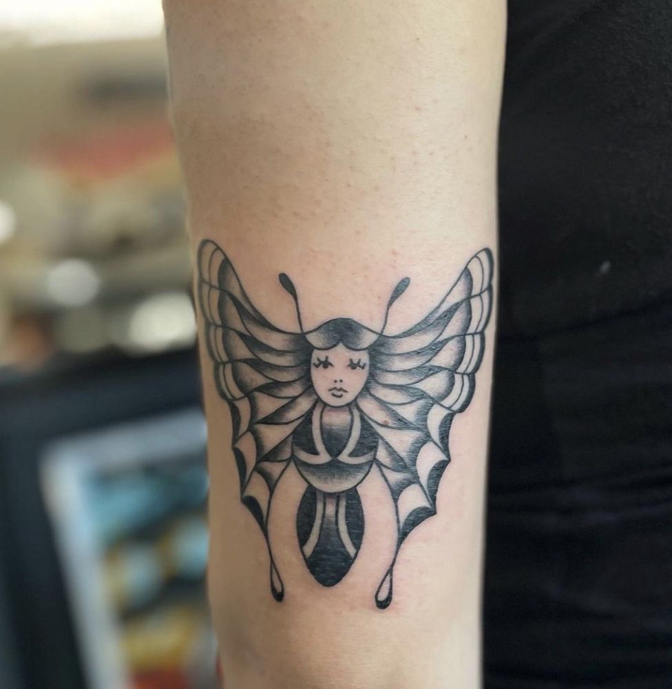 The Holy Scythe Tattoo Logo