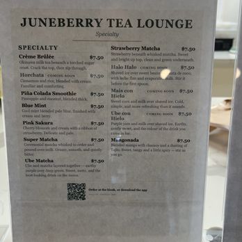 Juneberry Tea Lounge - Bubble Tea Near Me - Rancho Cordova, California