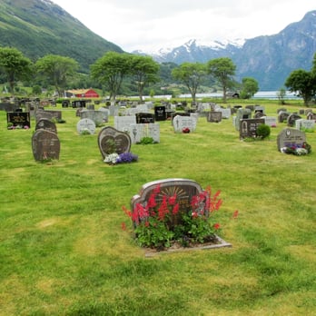 Stryn kyrkjegard - Gorgeous view - Funeral Services & Cemeteries Near Me