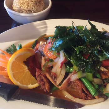 Bangkok Boulevard - Hot Basil Duck - Thai Near Me - Hamden, Connecticut