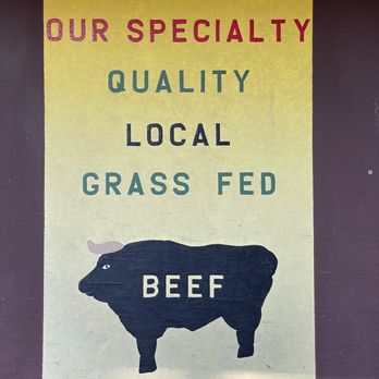 The Chimney Tree Grill - local grass fed beef sign. - Burgers Near Me - Phillipsville, California The Chimney Tree Grill - local grass fed beef sign. - Burgers Near Me - Phillipsville, California