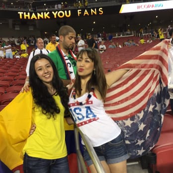Levi's Stadium - Copa America Centenario 2016 USA vs. Colombia soccer game on June 3, 2016 - Stadiums & Arenas Near Me - Santa Clara, California