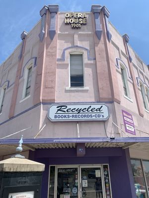 Recycled Books Records CDs by null