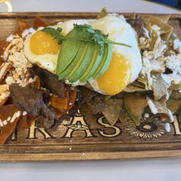 Steak Chilaquiles Divorciados Steak Chilaquiles Divorciados
