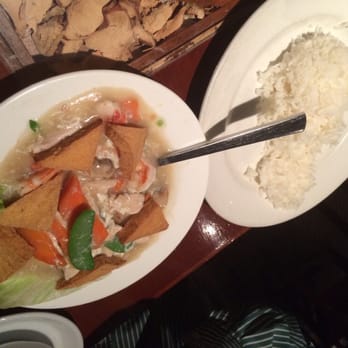 Top Spice - tofu with rice. - Thai Near Me - Atlanta, Georgia Top Spice - tofu with rice. - Thai Near Me - Atlanta, Georgia